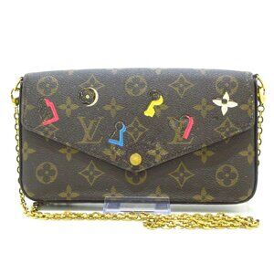 LOUIS VUITTON Pochette Felice Monogram Love Lock 735-090125